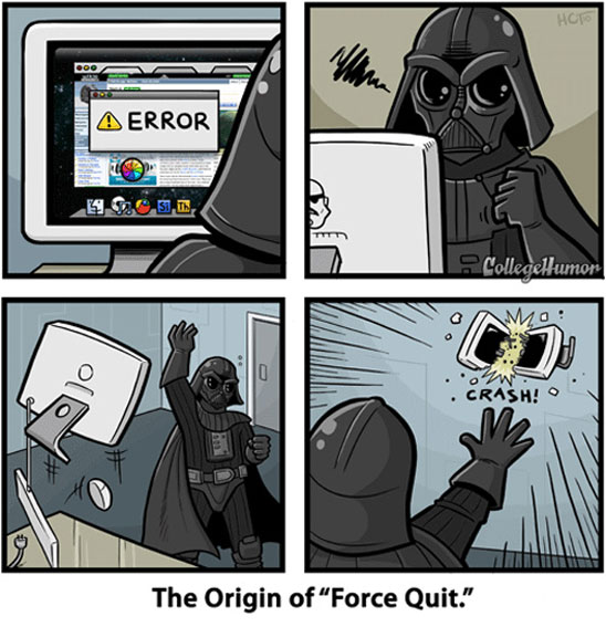 The Origin of Force Quit