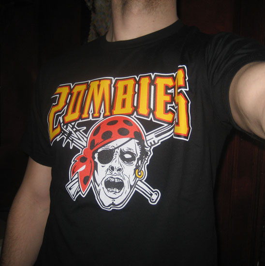 zombies tshirt